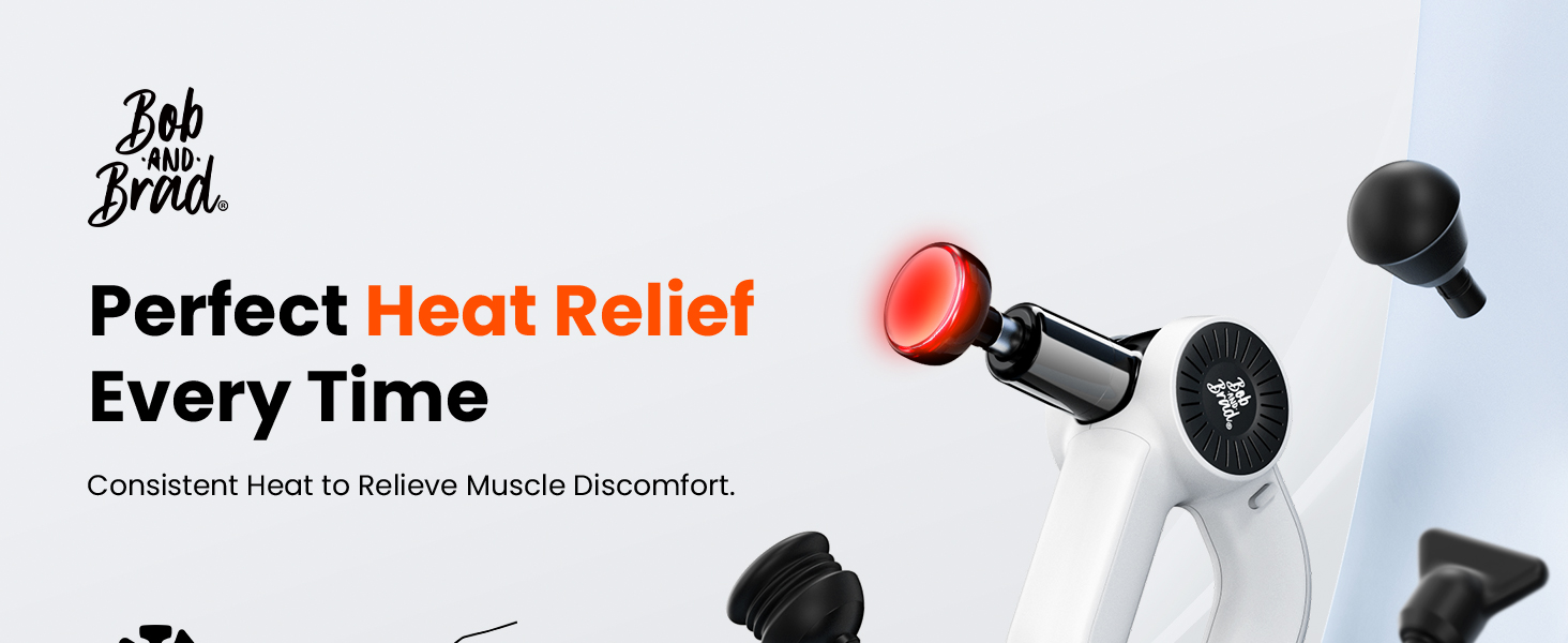 massage gun with heat