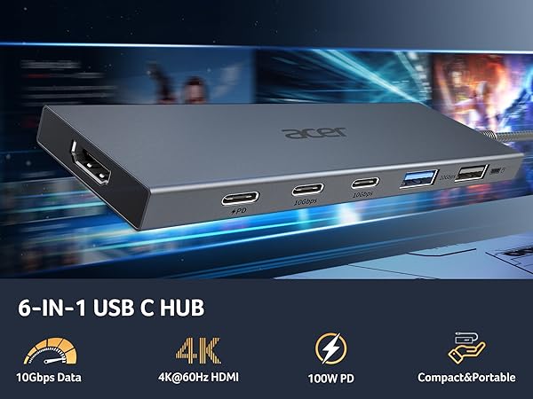 10Gbps USB C Hub