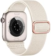Charlam Stretchy Bands Compatible with Apple Watch Band 40mm 41mm 42mm 38mm 44mm 45mm 46mm 49mm W...