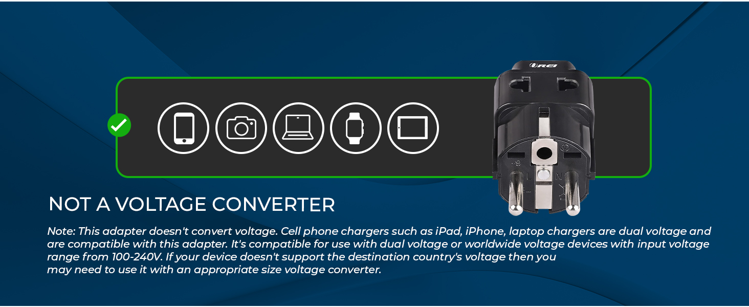 type f plug adapter