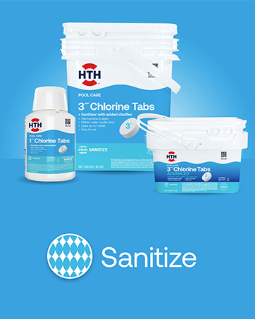 pool sanitizers; chlorine tabs