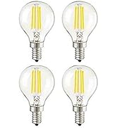 CTKcom G45 4W Candelabra LED Bulbs Dimmable(4 Pack)- E14 Base Vintage Edison Incandescent Bulb 40...