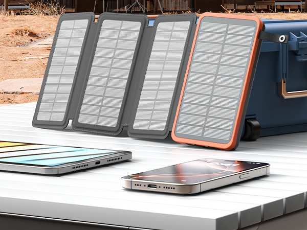 solar panel power bank
