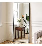 NEWBULIG Full Length Mirror 59.2"x16" for Bedroom, Full Body Mirror with Stand, Hanging or Leanin...