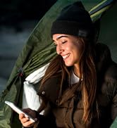 Foxelli Bluetooth Beanie – Wireless Beanie Hat with Headphones for Men &amp; Women