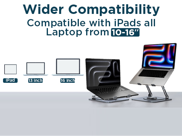 soporte de laptop para escritorio soporte para computadora porta laptop base portatil