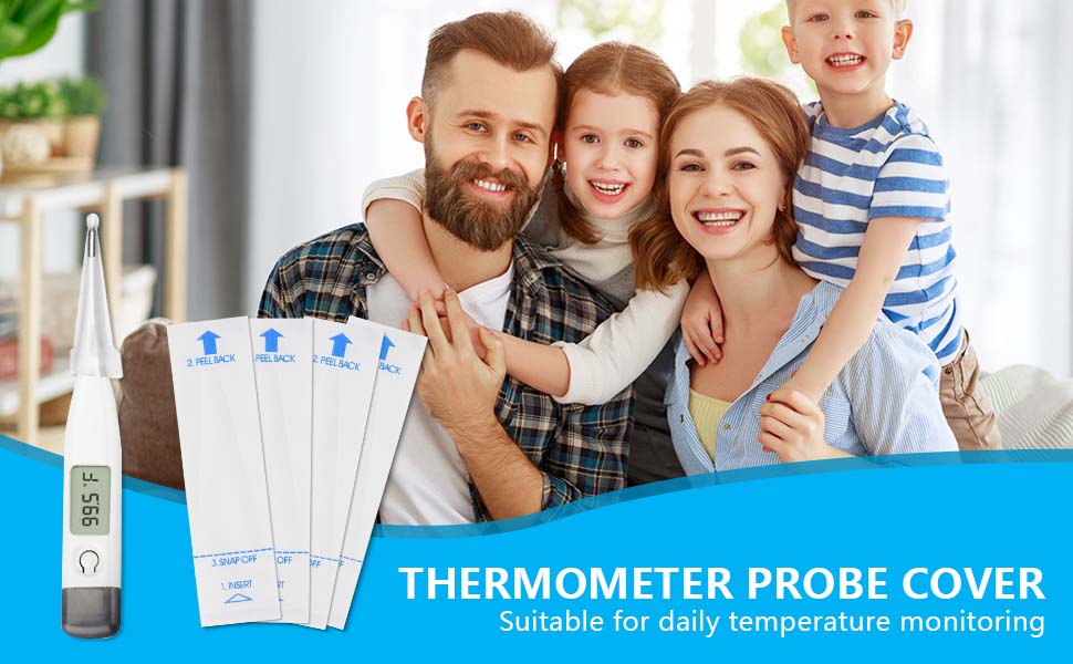 Disposable Digital Thermometer Probe Covers