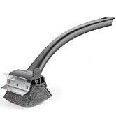 Purgreat Grill Brush for Outdoor BBQ - Replaceable Bristle Free Heading and Reinforced Scraper - ...