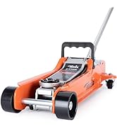 TONDA Low Profile Car Jack, 2.5 Ton (5,000 lb) Hydraulic Trolley Floor Jack for Garage, Home, Sho...