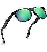 KWHZXGYY Sunglasses Men Polarized Sunglasses for Mens and Womens,Black Retro Sun Glasses Driving ...