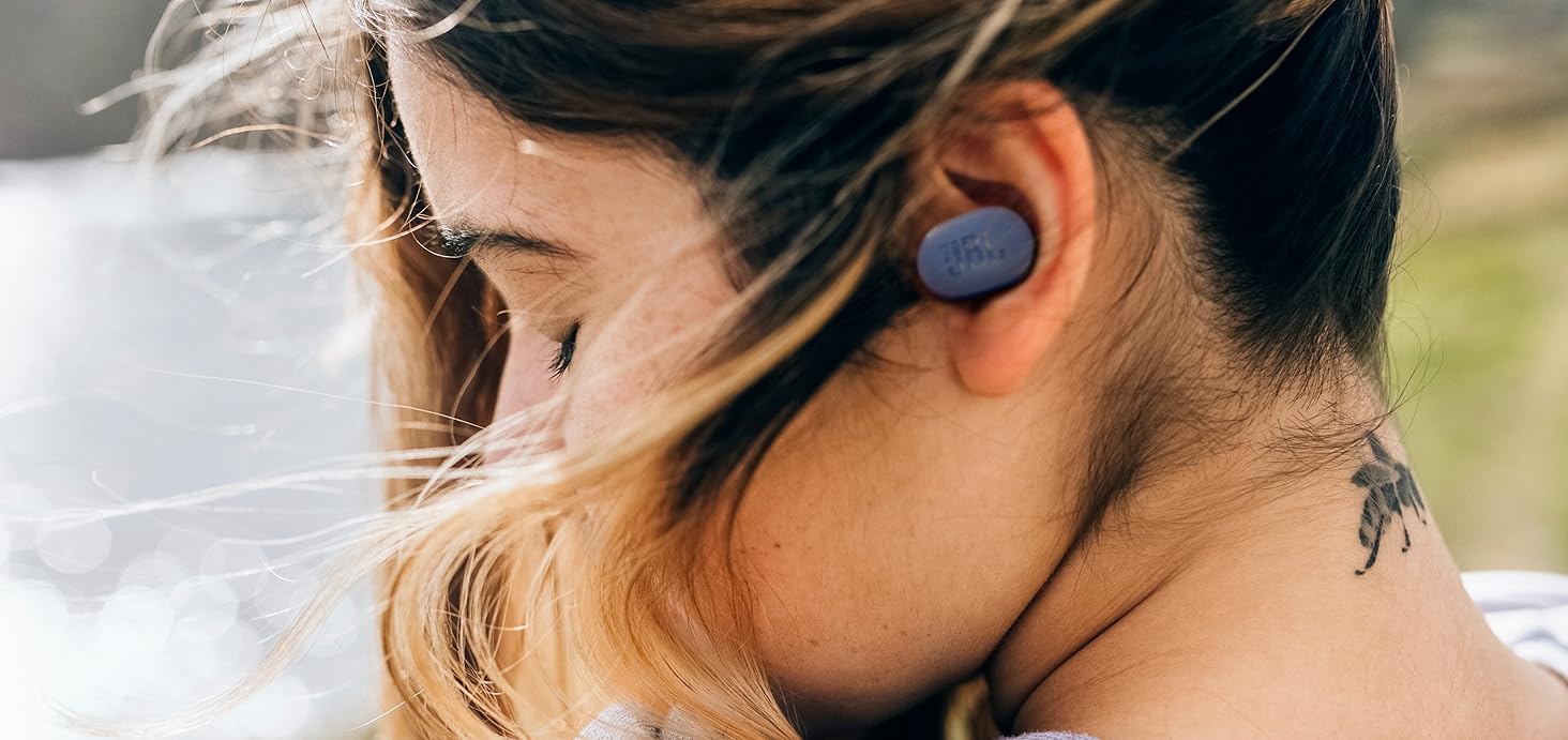 jbl tune buds, pure bass, pulsing beat