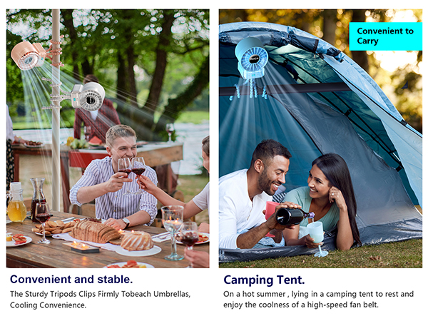 Mini Portable Stroller Fan