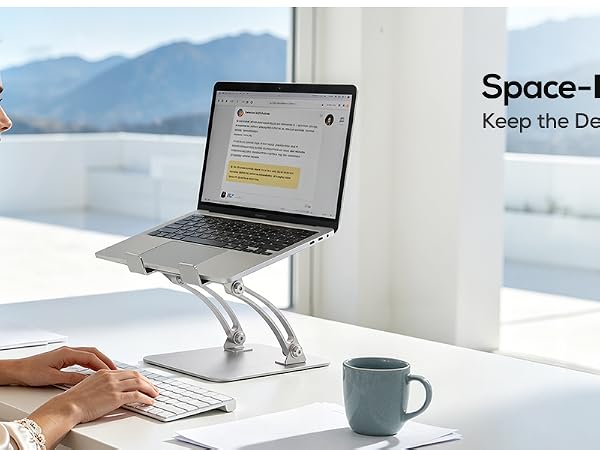 adjustable laptop stand for desk