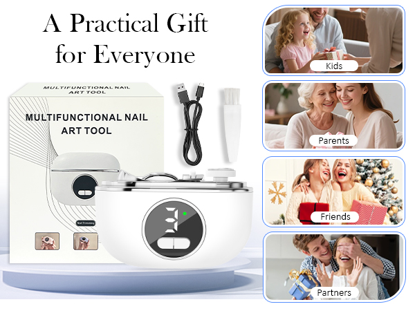 Multifunctional nail tools for all ages