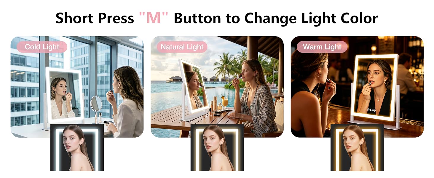 vanity mirror with lights