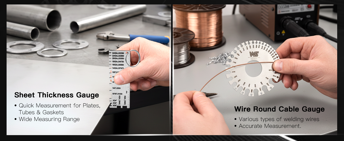 weldingstop metal sheet thickness wire gauge