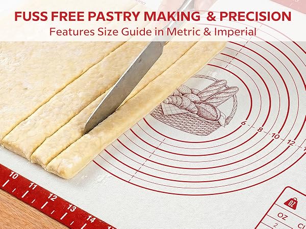 Silicone Pastry Mat Non Stick Extra Large