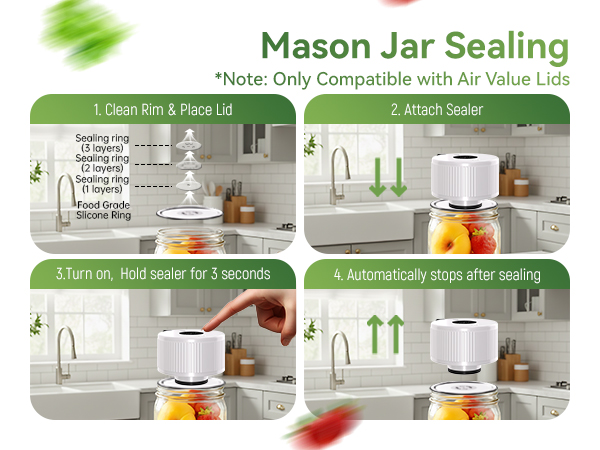 Only Compatible with Air Value Lids