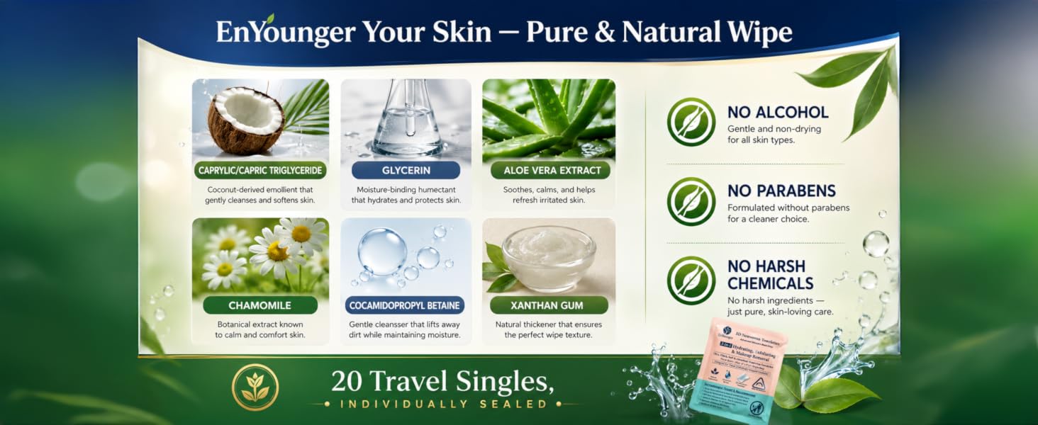 Face Cleaning Wet Wipes