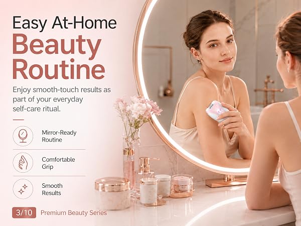 Enjoy smooth-touch results as part of your everyday self-care ritual