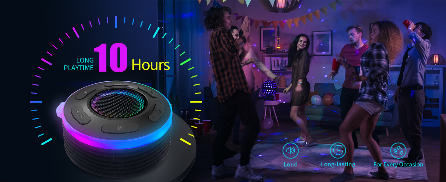 Bluetooth Portable Shower Speaker