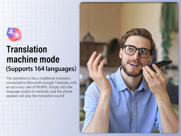 AI Language Translation Headphones