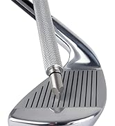 Bulex Golf Club Groove Sharpener, Re-Grooving Tool and Cleaner for Wedges &amp; Irons - Generate Opti...