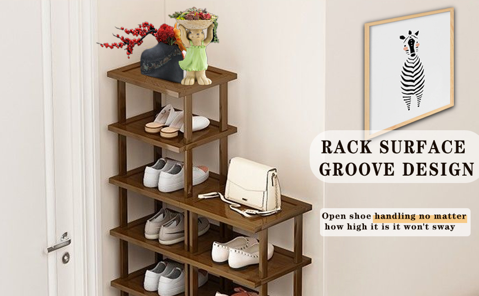 Garage shoe rack