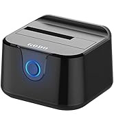 GODO Single Hard Drive Docking Station USB 3.0 to SATA III for 2.5 / 3.5 inch HDD SSD, External H...