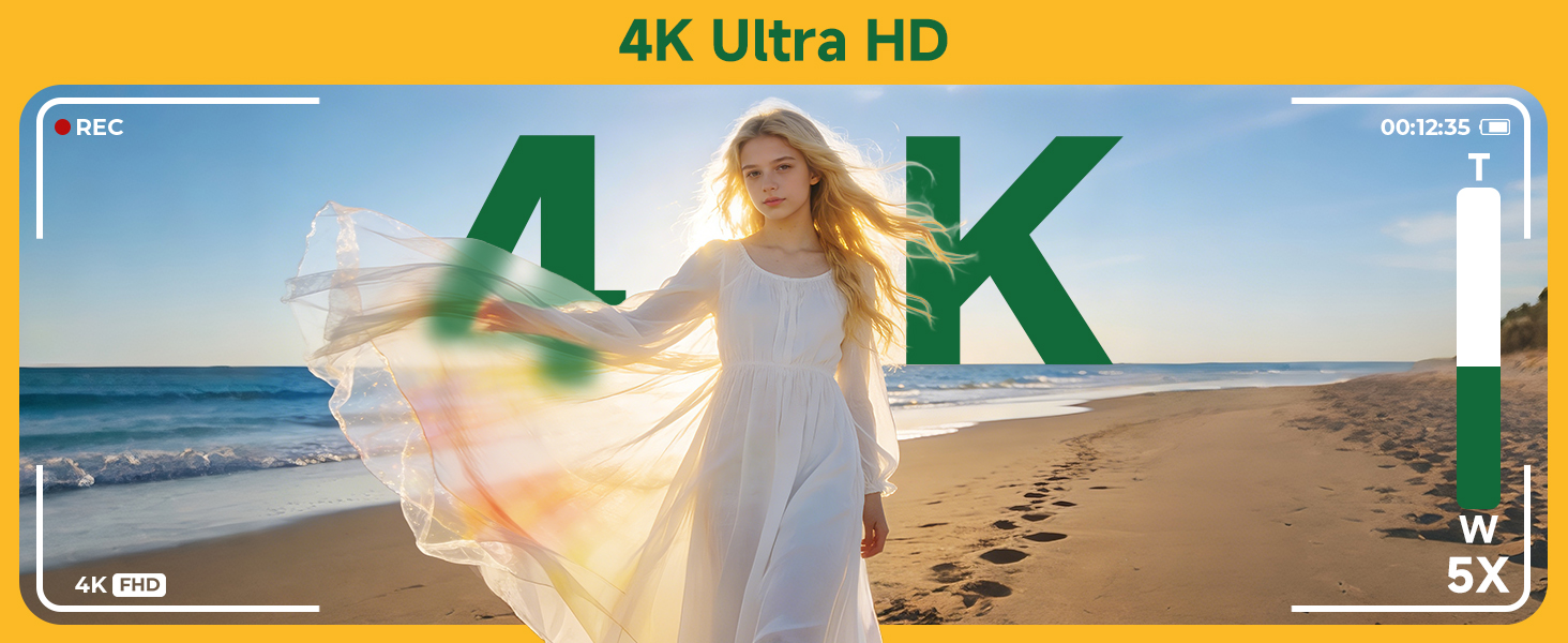 4k digital camera ,travel camera, compact digital camera