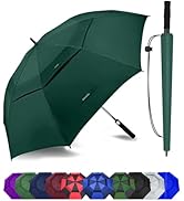 Baraida Golf Umbrella Large 62/68/72 Inch, Extra Large Oversize Double Canopy Vented Windproof Wa...
