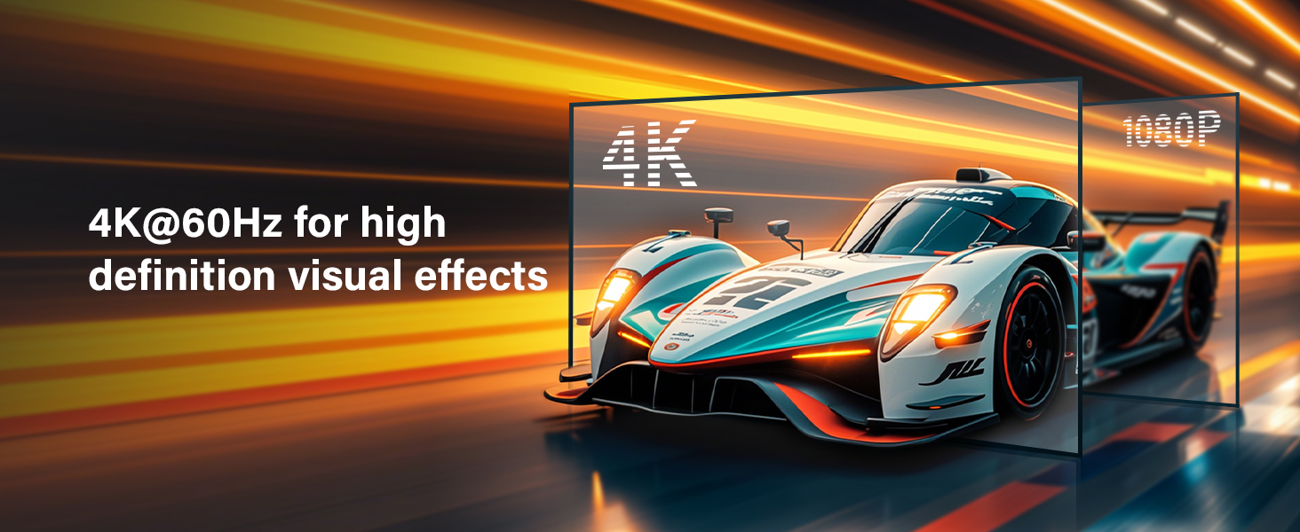 Dual HDMI 4K@60HZ HD