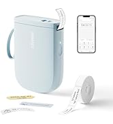 NIIMBOT D11 New Version Label Maker Machine with Tape,300DPI Bluetooth Label Printer, Portable Th...