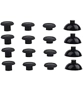 RALAN 16 in 1 Replacement Accessories Kit compatible with PS4/PS5 - 4 Thumbsticks Replacement wit...