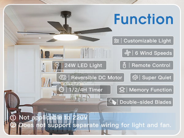 ceiling fan with multiple function