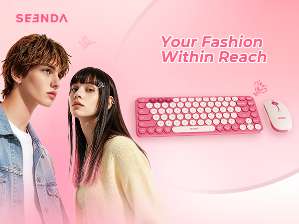Wireless keyboard and mouse