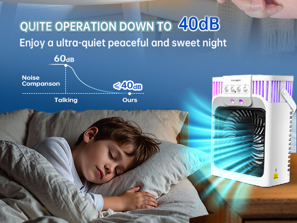 quiet portable air conditioners low noise