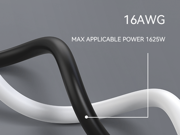 short extensio ncord black 3 prong