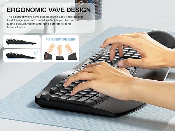 EK30 wireless keyboard and mouse grey 2