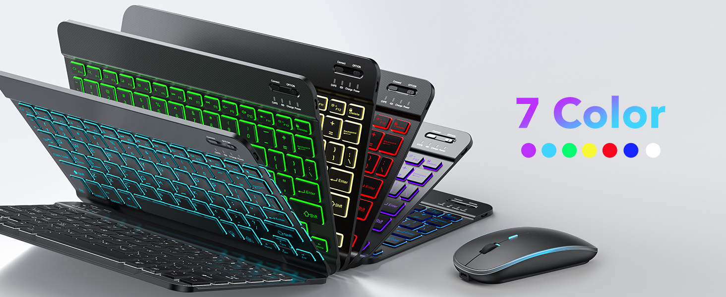 7 Light Colors, 2 Light Modes