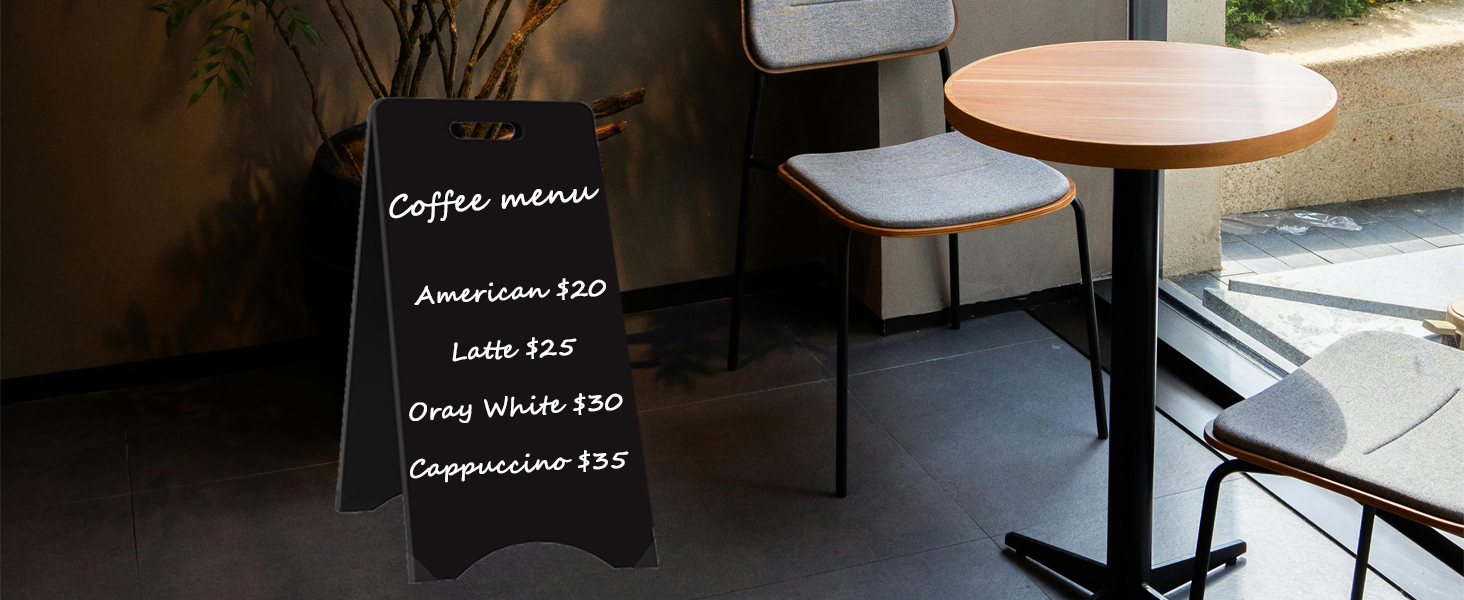 A-Frame Chalkboard Sign