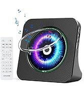 Gueray CD Player Portable Bluetooth Desktop 4000mAh Rechargeable CD Player for Home CD Player wit...