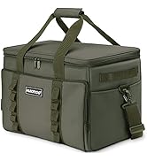 Soft Insulated Cooler Bag Collapsible Large Travel Coolers Soft Sided Coolers Ice Chest, Leakproo...