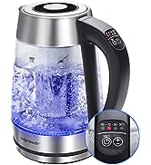 Aigostar Electric Kettle Temperature Control &amp; Tea Infuser 1.7L, Hot Water Tea Kettle with Variab...