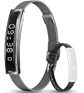 Fitness Health/CalorieTracker with 2 Bands, Sleep Detection Bracelet with Heart Rate, 5ATM Waterp...