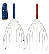 USAGA Head Massager Scalp Scratcher 20 Fingers Head Scratcher for Head Body Relaxing [2-Pack] Upd...