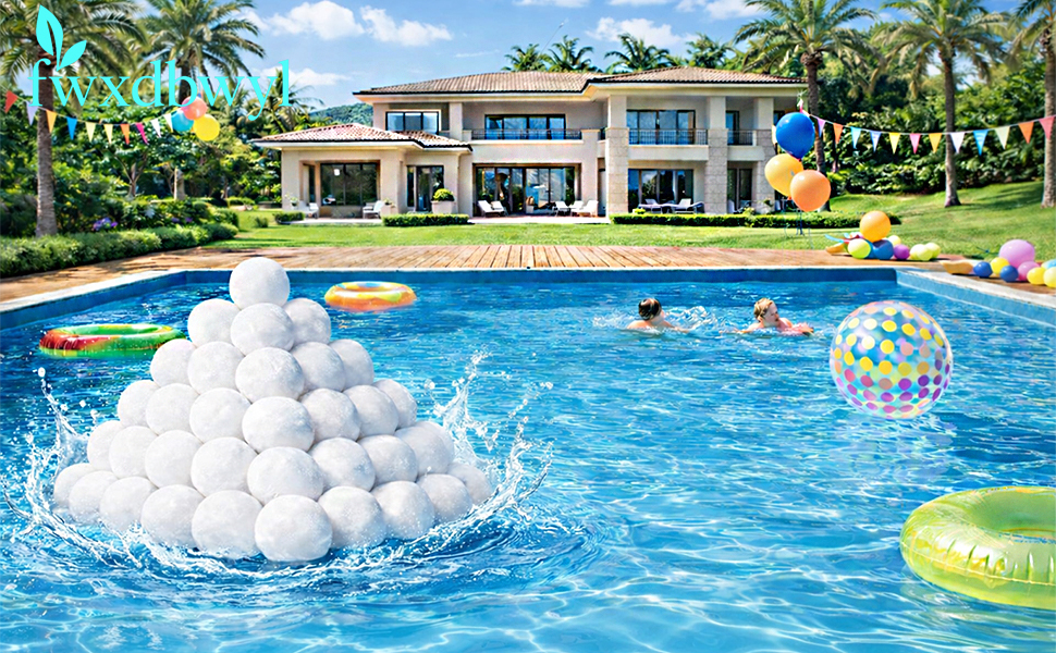 3.1 Lbs Pool Filter Balls for Sand Filter