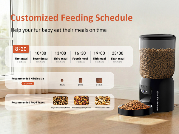 Customized Feeding Schedule