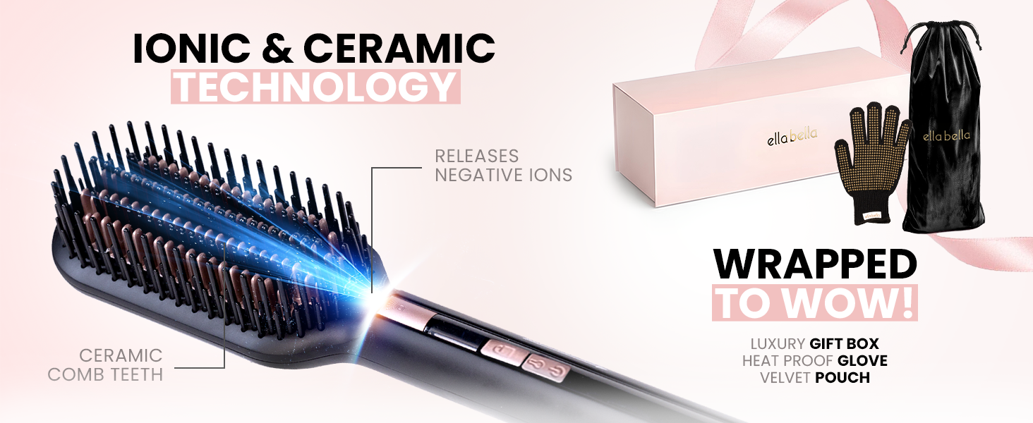 Hair Straightening Brush