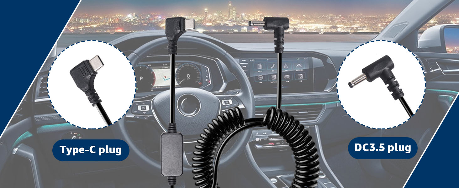 USB C to DC3.5